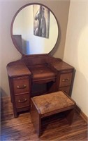 Antique Vanity Waterfall Family Original