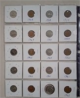 Vintage Canada Nickels & Cents Various Years