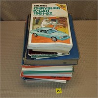 Lot of Car Repair Books & Manuals.