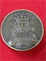 Greta’s 25 birthday coin