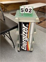 "Energizer" Battery 4 Shelf Display Stand