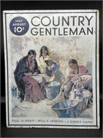 Country Gentleman Metal Sign 12.5” x 15.5”