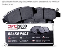 Dynamic Friction Company 3000 Ceramic Brake Pads