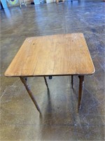 Wood  Folding Square Table ( NO SHIPPING)