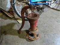 Antique Red Water Pump - As is