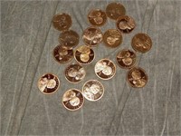 17 Sacagawea PROOF Dollars