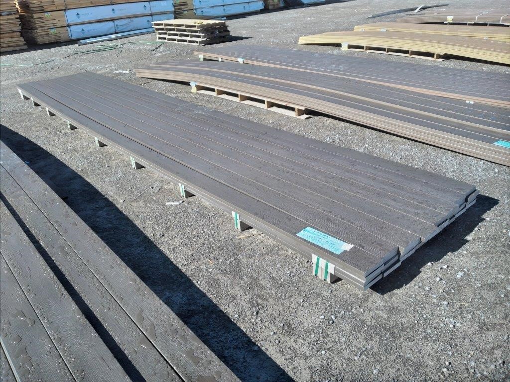 (640) LNFT Of Premium PVC Deck Boards