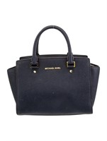 Michael Kors Saffiano Leather Top Handle Bag
