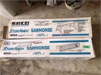 2 EBCO sawhorses