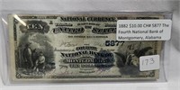 Second Charter $10 National Currency Fourth
