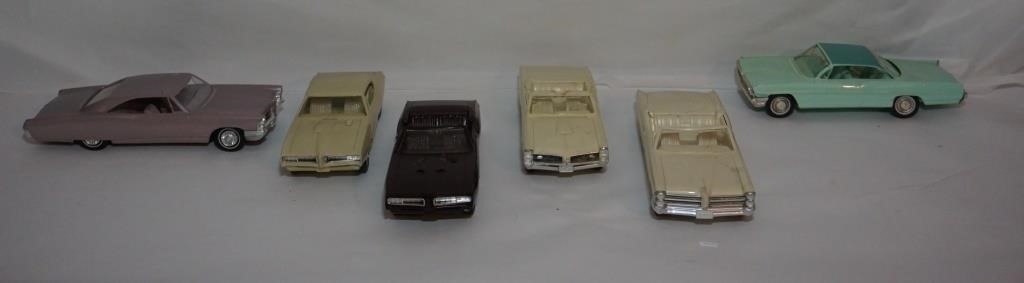 Vintage Screw Bottom Model Cars