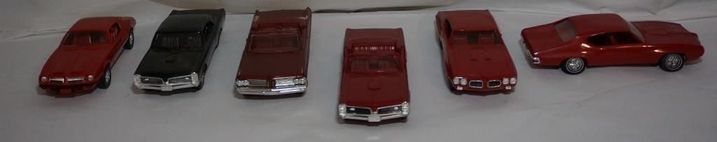 Vintage Screw Bottom Model Cars