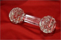 A Cut Glass or Crystal Utensil Rest