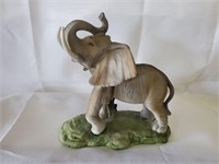Hand Painted Porcelain Elephant