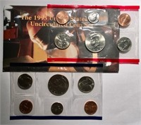 1995 P&D Uncirculated Coin Set