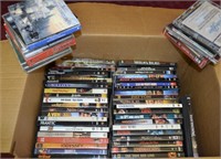 40+ Movie DVDs with 12+ Music CDs