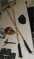 Assorted Collectibles Items, Mallets, Scale & MIsc