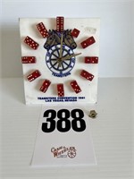 Teamsters Convention Clock w/ lapel pin