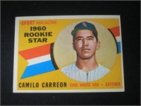 1960 TOPPS #121 CAMILO CARREON STAR ROOKIE