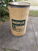 Cardboard barrel with lid