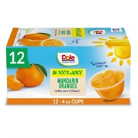 B/B 24/09/2023 Dole Fruit Bowls Mandarin Oranges