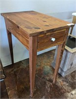 PINE 1 DRAWER SIDE TABLE