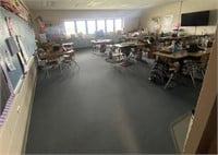 Teachers Desk, 1 total (52x29x29in), Student