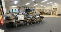 Teachers Desk (quantity 1- 5’ x 30” x 28”) &