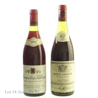 1987 Saint-Amour & 1992 Beaujolais Villages (2)