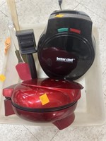 Lot of Waffle Makers, Misc. Kitchen Items