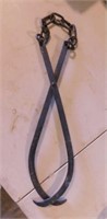 Antique ice tongs - Hay hook