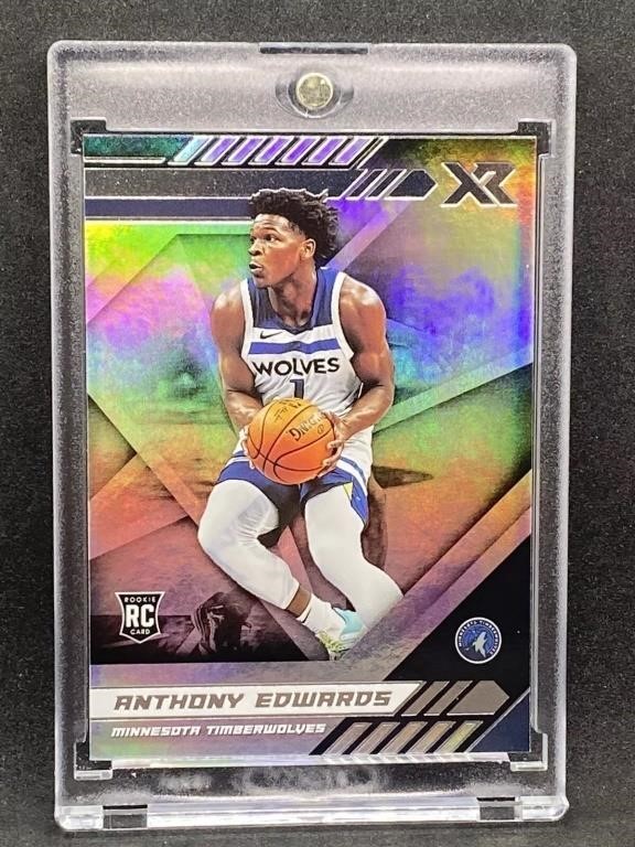 Anthony Edwards RARE ROOKIE RC HOLO FOIL REFRACTOR
