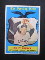 1959 TOPPS #572 BILLY PIERCE ALL STAR HI NUMBER