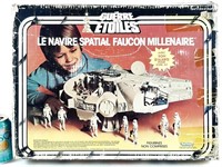 STAR WARS Faucon Millenium 1977 tel quel + cartes