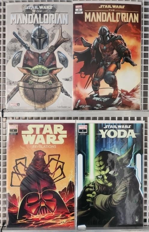 EXx4: 4 STAR WARS related EXCLUSIVE trade variants