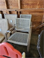 2- patio bar chairs (lobby area)