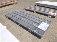 37"x94" Gray Metal Roof Panels