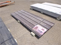 36"x94" Brown Metal Roof Panels