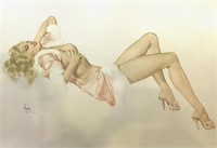 Alberto Vargas Signed & Numbered Lithograph