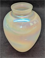 Vintage Iridescent Glass Vase