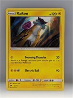 2017 Pokemon Shining Legends Raikou Holo #32