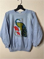 Vintage Peacock Crewneck Sweatshirt