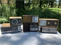 (6) Vintage Radios