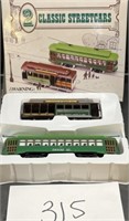 Vtg NEW Classic Streetcars San Francisco cable car