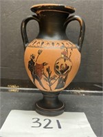 Greek small Vase Greek Pottery Hand Made