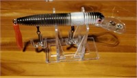 VINTAGE TOM MANN HARD WORM CRANK BAIT ON DISPLAY S