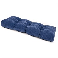 Focuprodu bench cushion, Navy Blue, 115 × 46 × 10