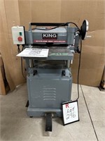 King Industrial 15" Planer With Spiral Gutterhead