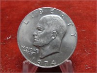 1974 Eisenhower Dollar US Coin.