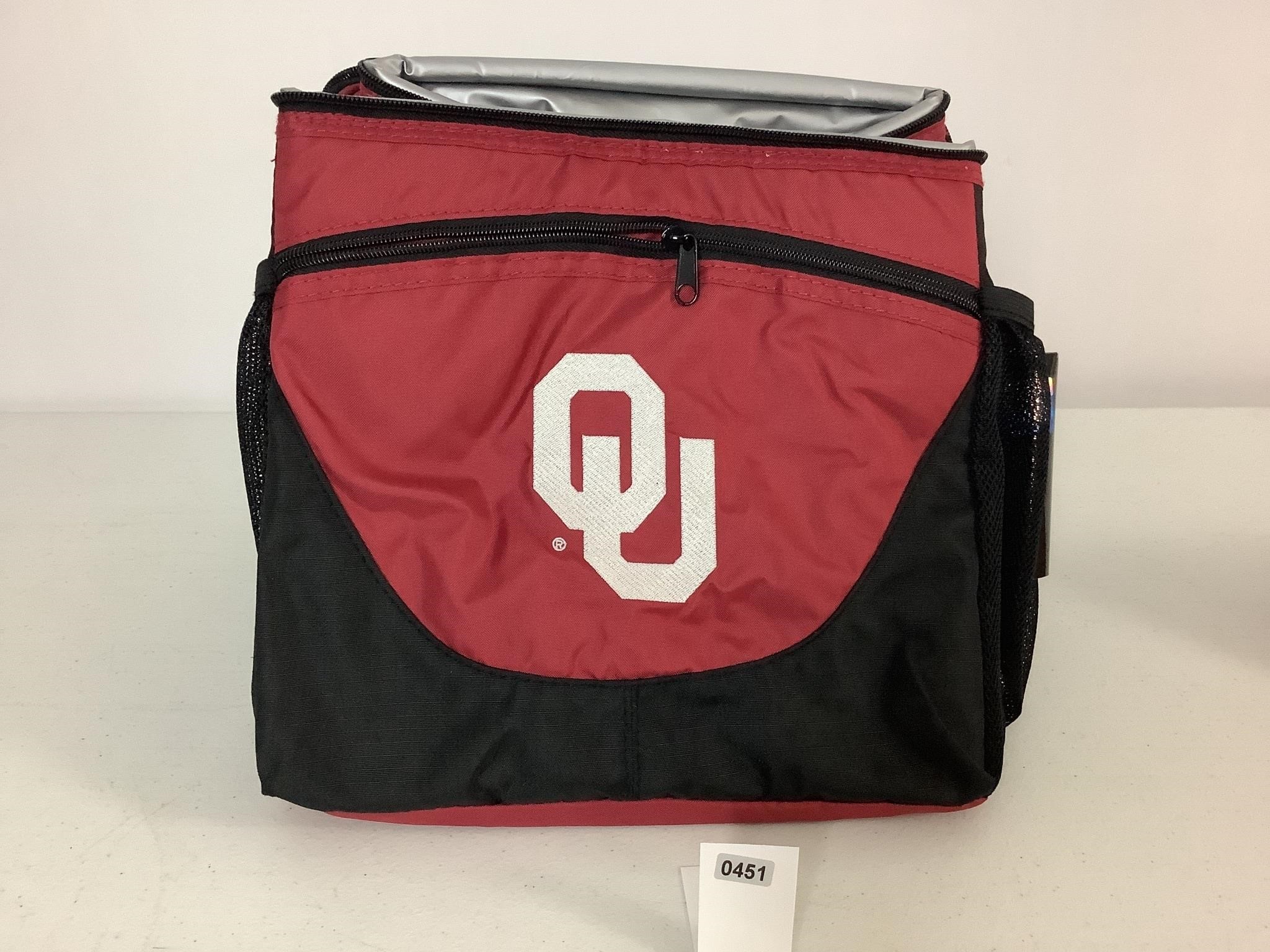 OKLAHOMA LOGOBRAND 24 PK COOLER-NEW